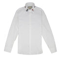 Gucci Cotton Shirt With Symbols White