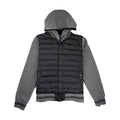 Moncler Padded Body Hooded Jacket Dark Grey