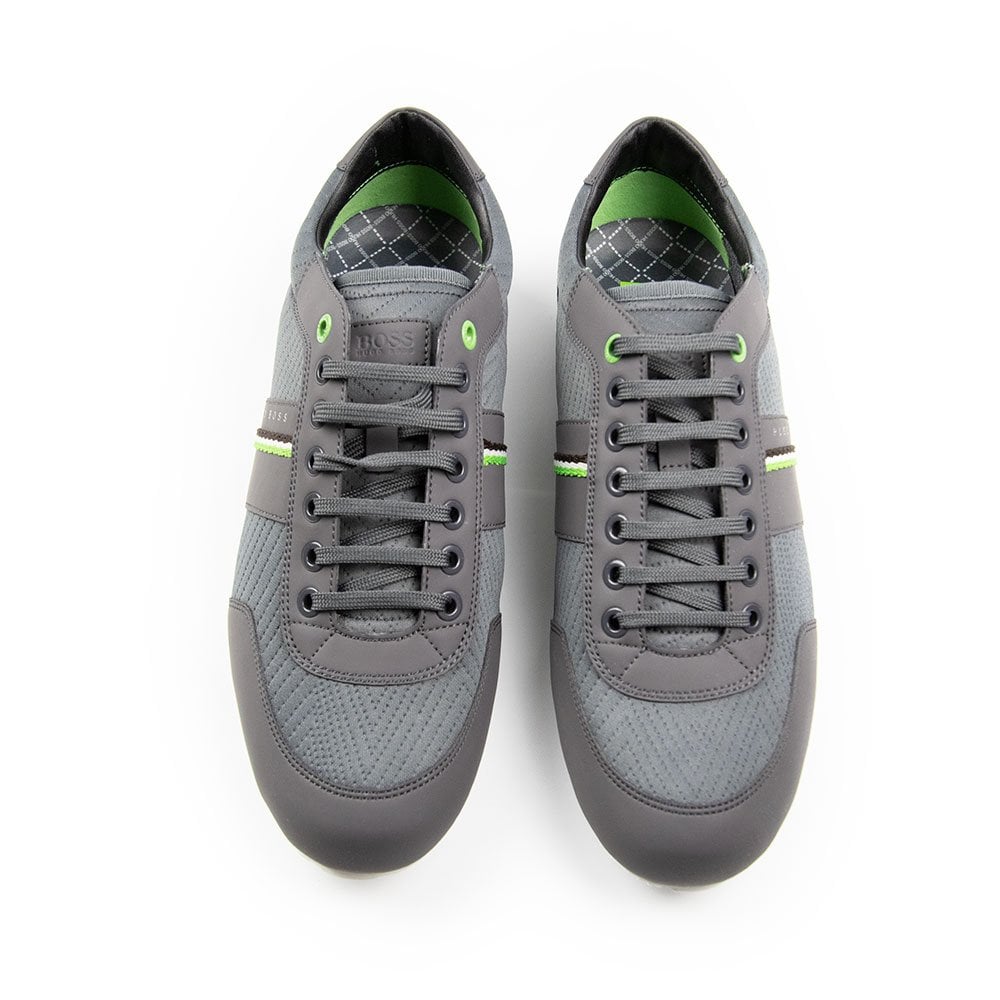 Hugo Boss Lighter Low Neo Trainer Grey