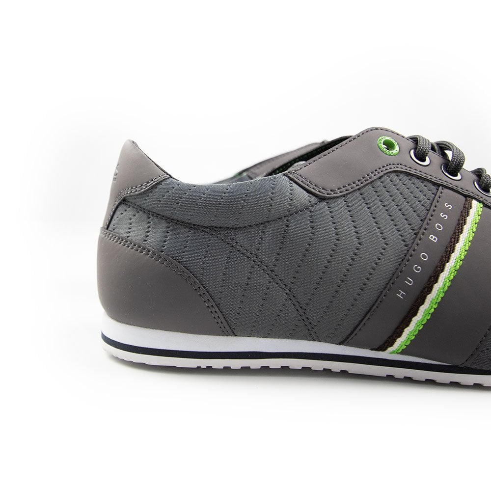 Hugo Boss Lighter Low Neo Trainer Grey