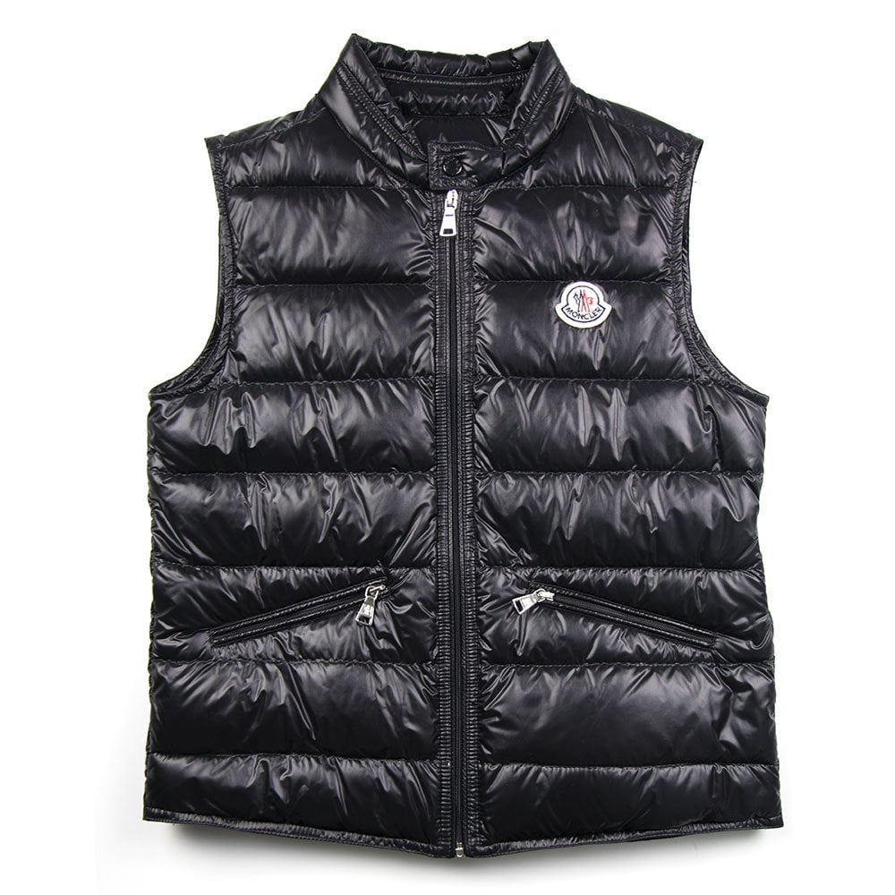 Moncler Junior Gui Gilet Black
