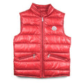 Moncler Junior Gui Gilet Red