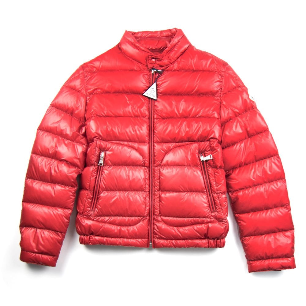 Moncler Junior Acorus Jacket Red
