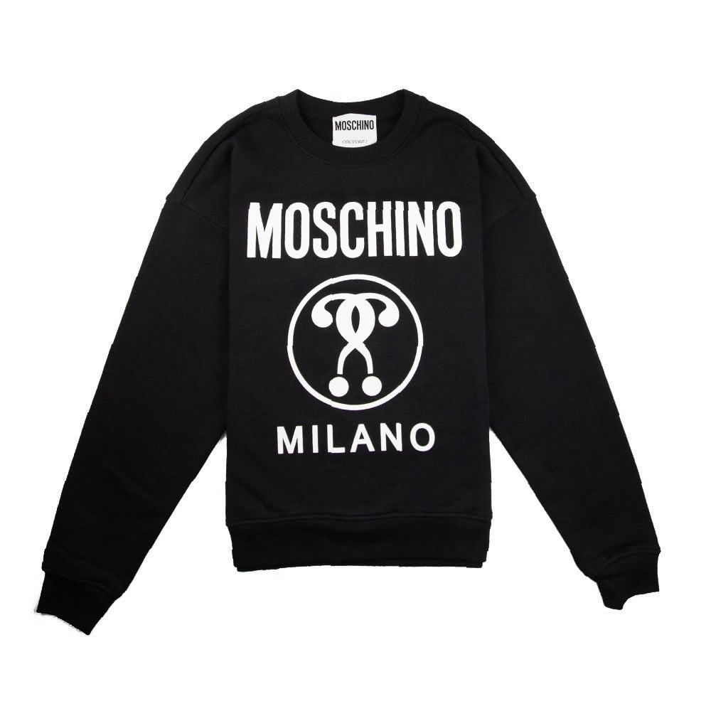 Moschino Couture Crewneck Sweatshirt Black