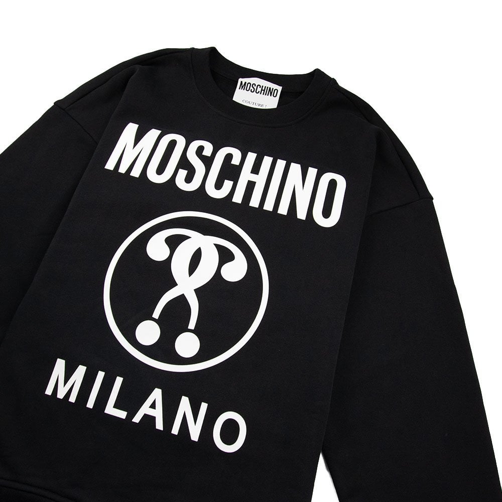 Moschino Couture Crewneck Sweatshirt Black