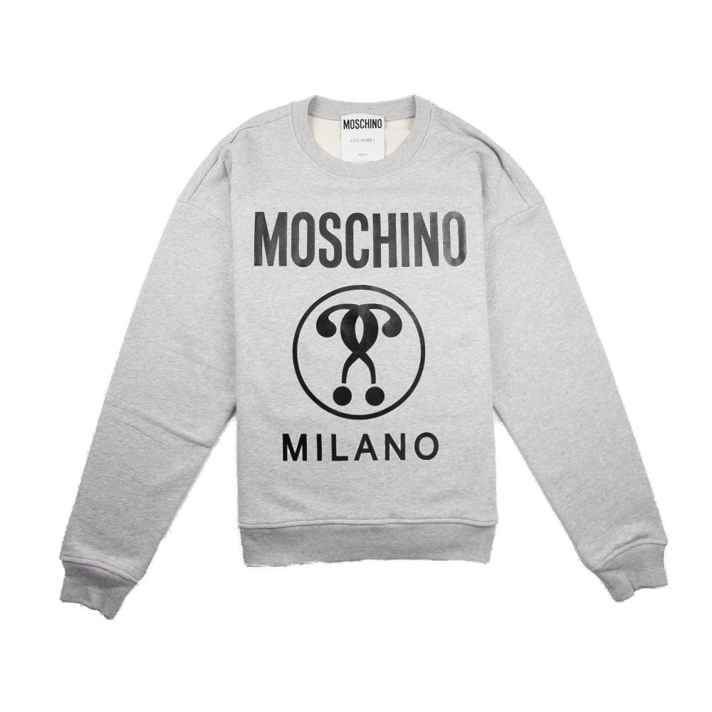 Moschino Couture Crewneck Sweatshirt Light Grey