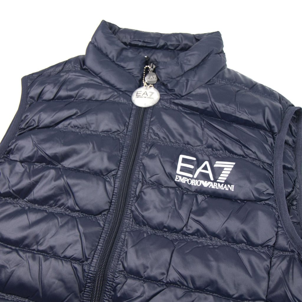 EA7 Down Gilet Bodywarmer Vest Night Blue