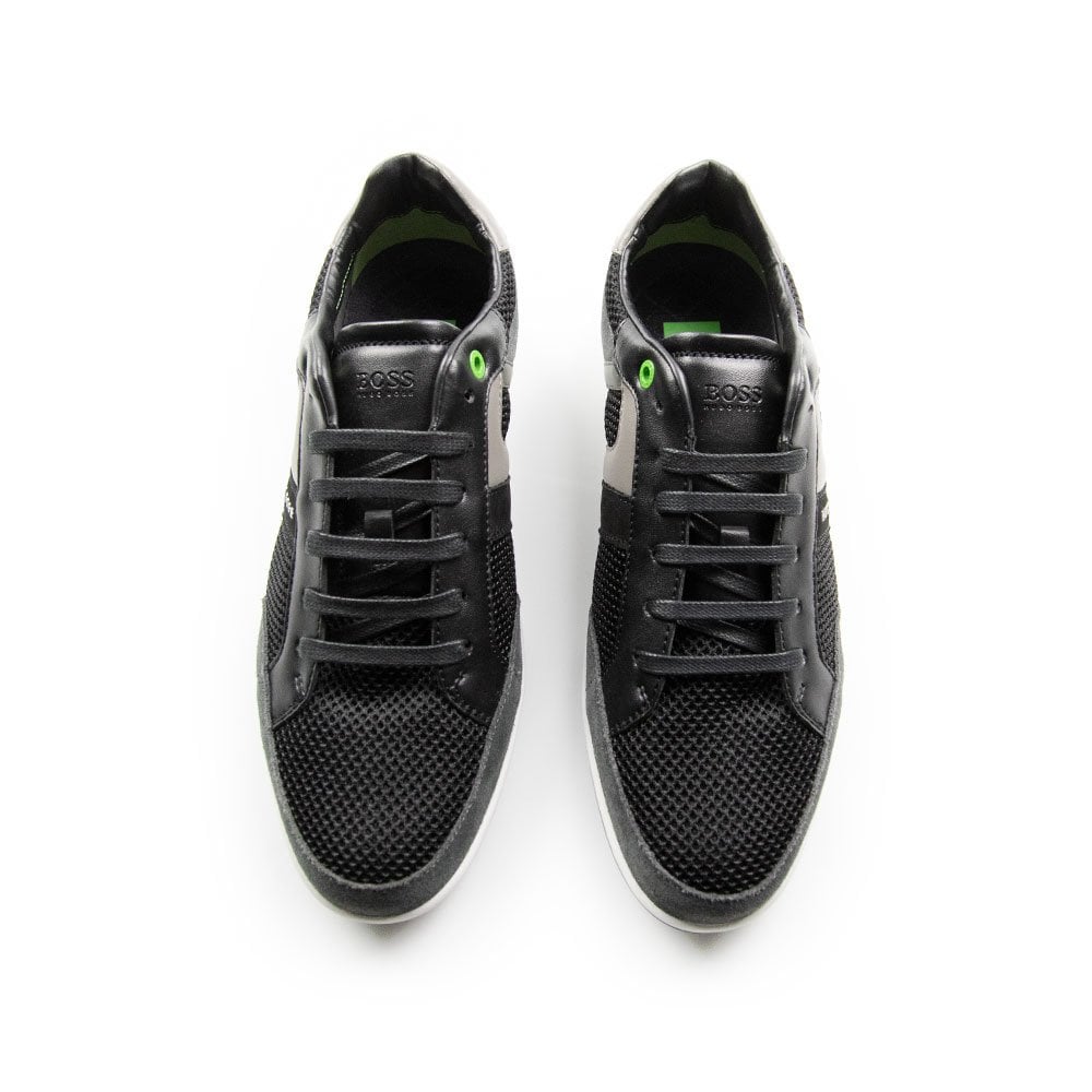 Hugo Boss Eldorado Reflect Trainers Dark Grey