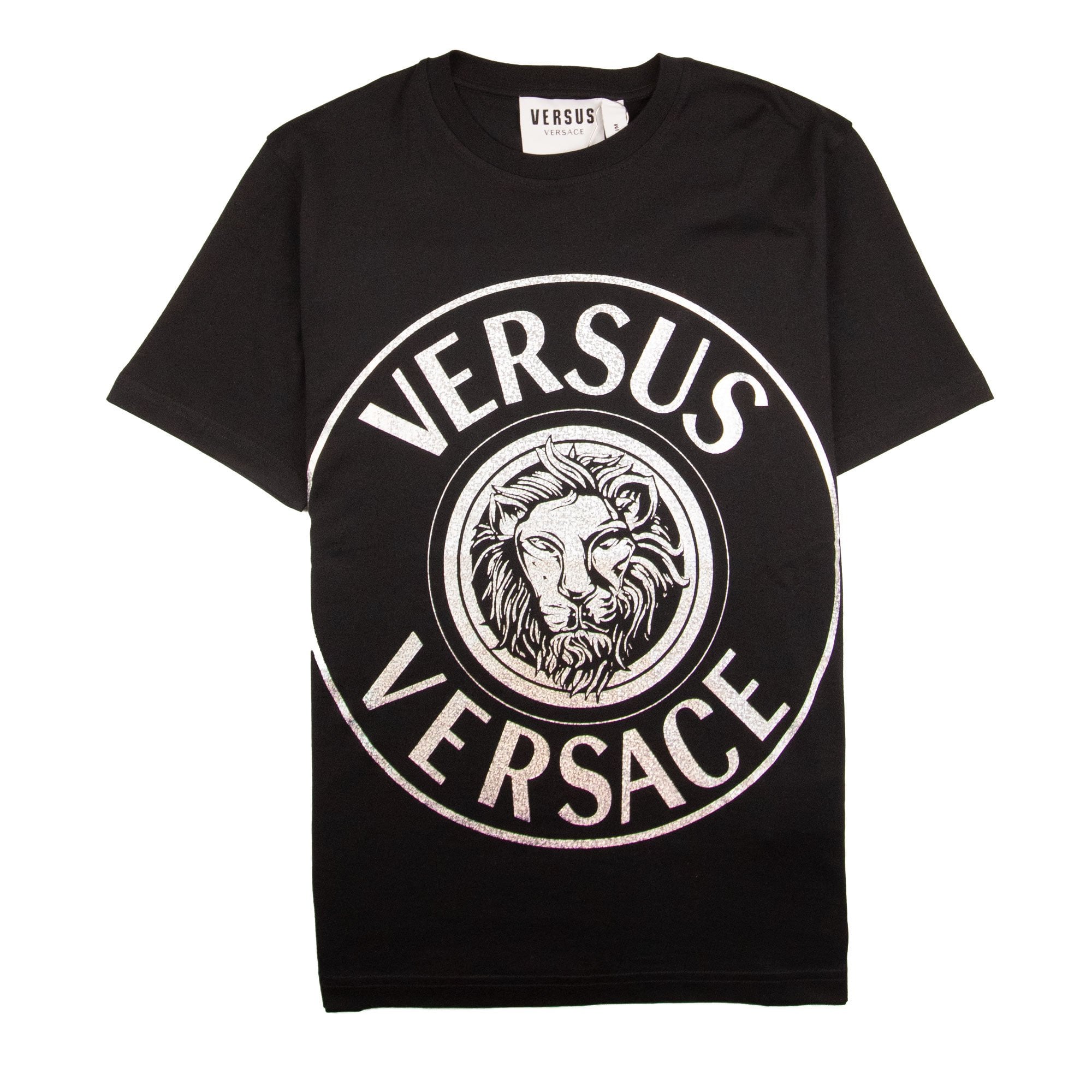 Versace Versus Foil Lion Tee Black – Onu