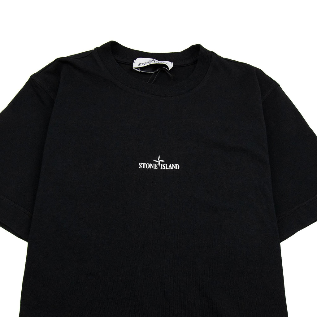 Stone Island Junior Back Mountain T/s Black