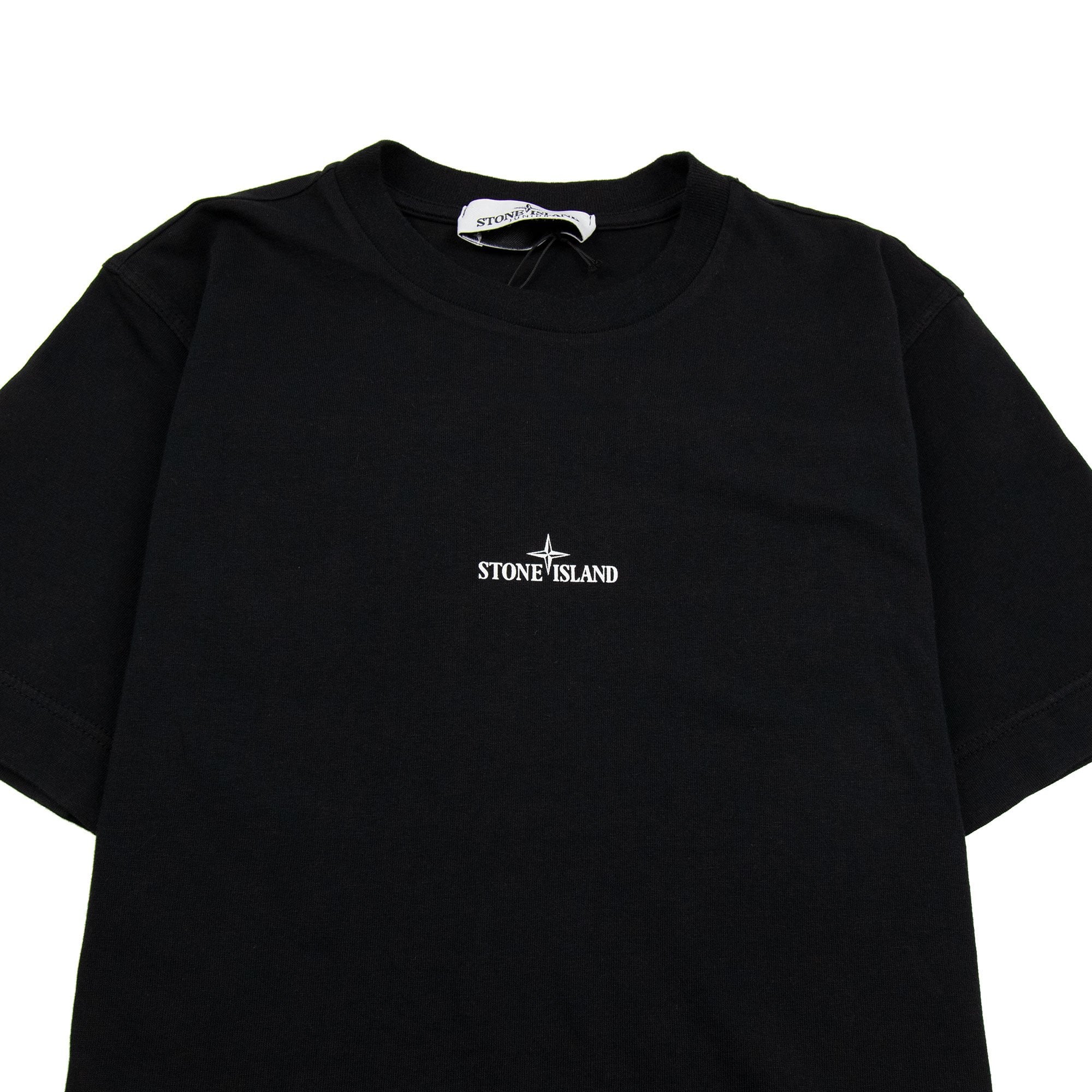 Stone Island Junior Back Mountain T/s Black