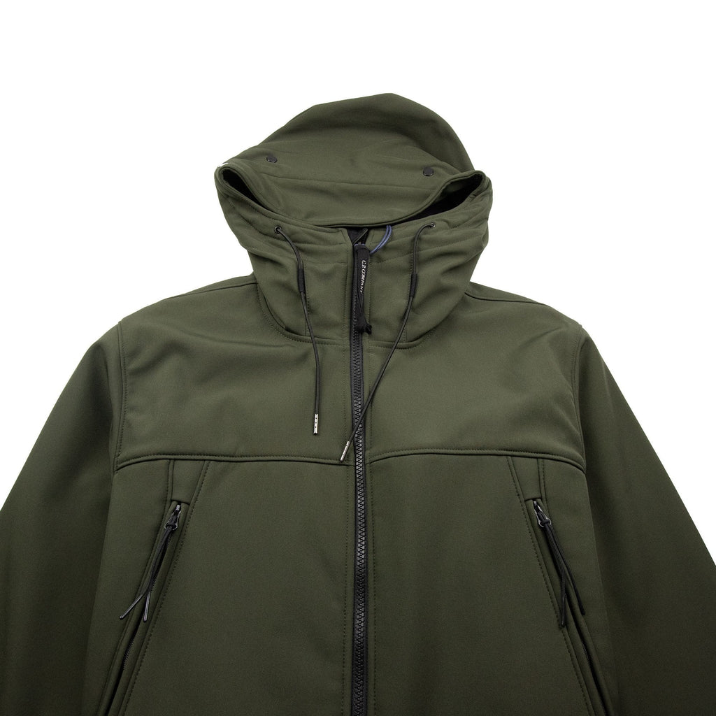CP Company Soft Shell Jacket Green
