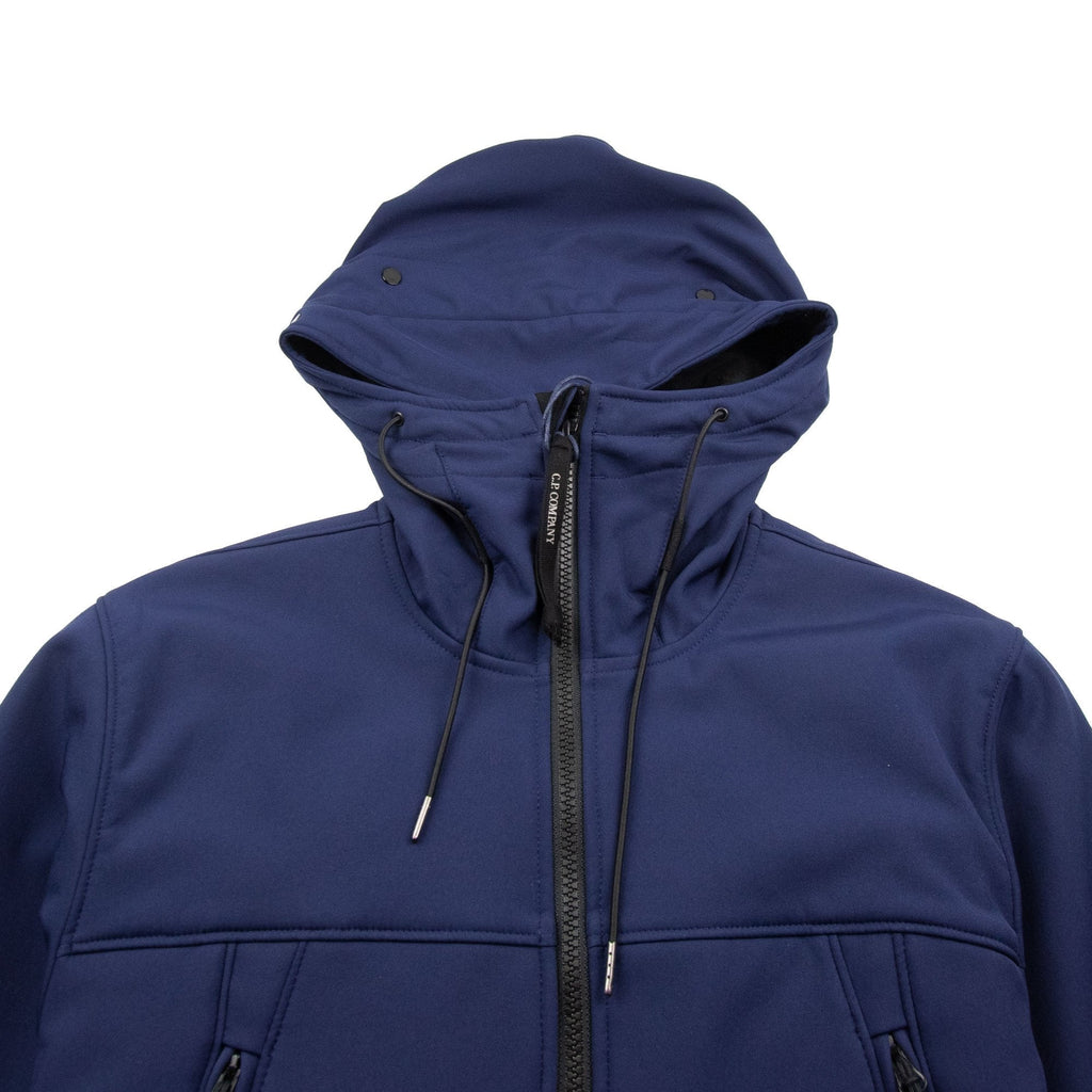 CP Company Soft Shell Jacket Blue