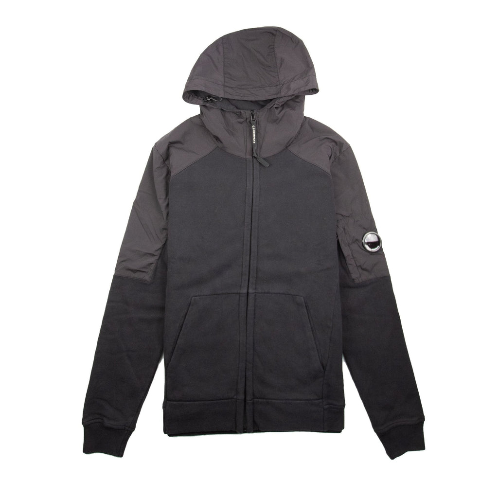 CP Company Metal Zip Hoody Black