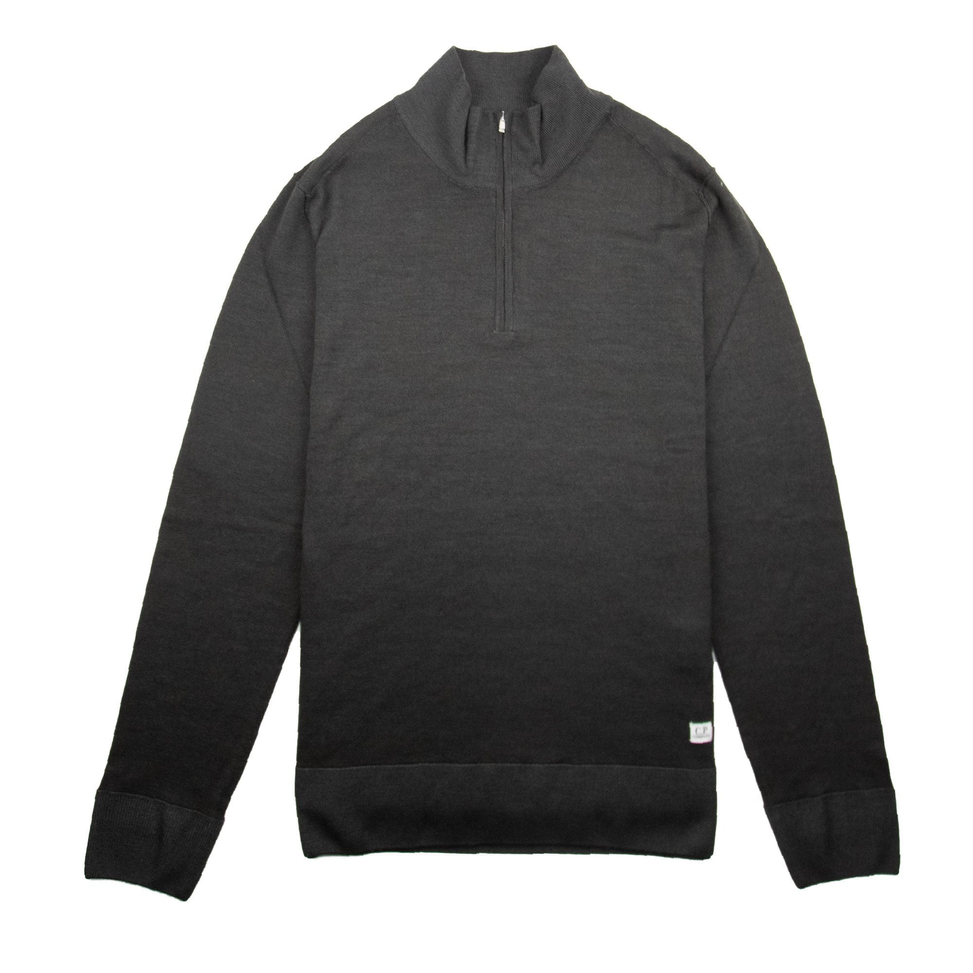 CP Company Knitwear Zip up Turtle Neck Dark Grey | ONU – Onu