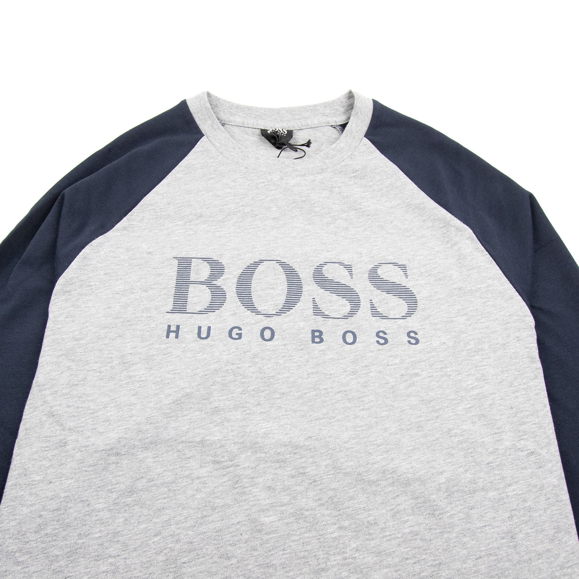 Hugo Boss Authentic Logo Sweatshirt Grey/Blue/Orange