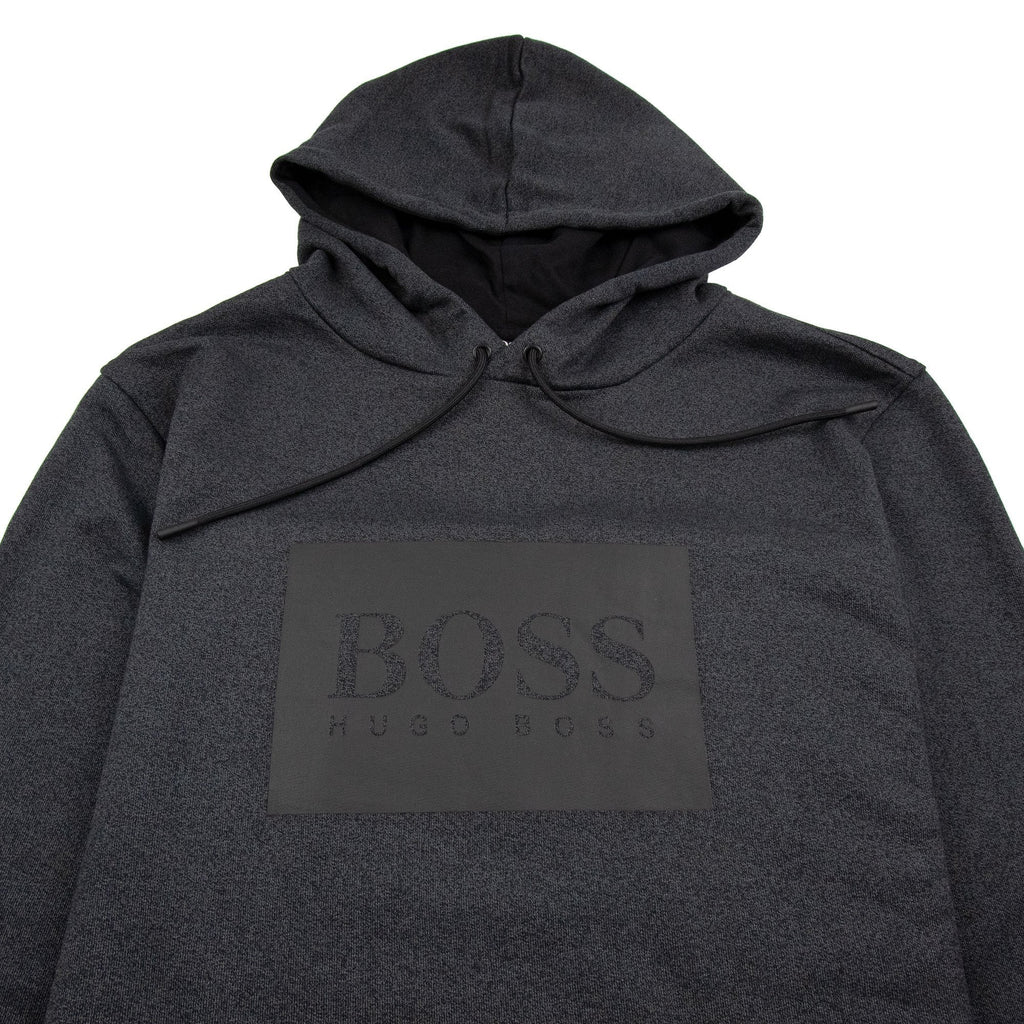 Hugo Boss Heritage Logo Hoody Dark Grey