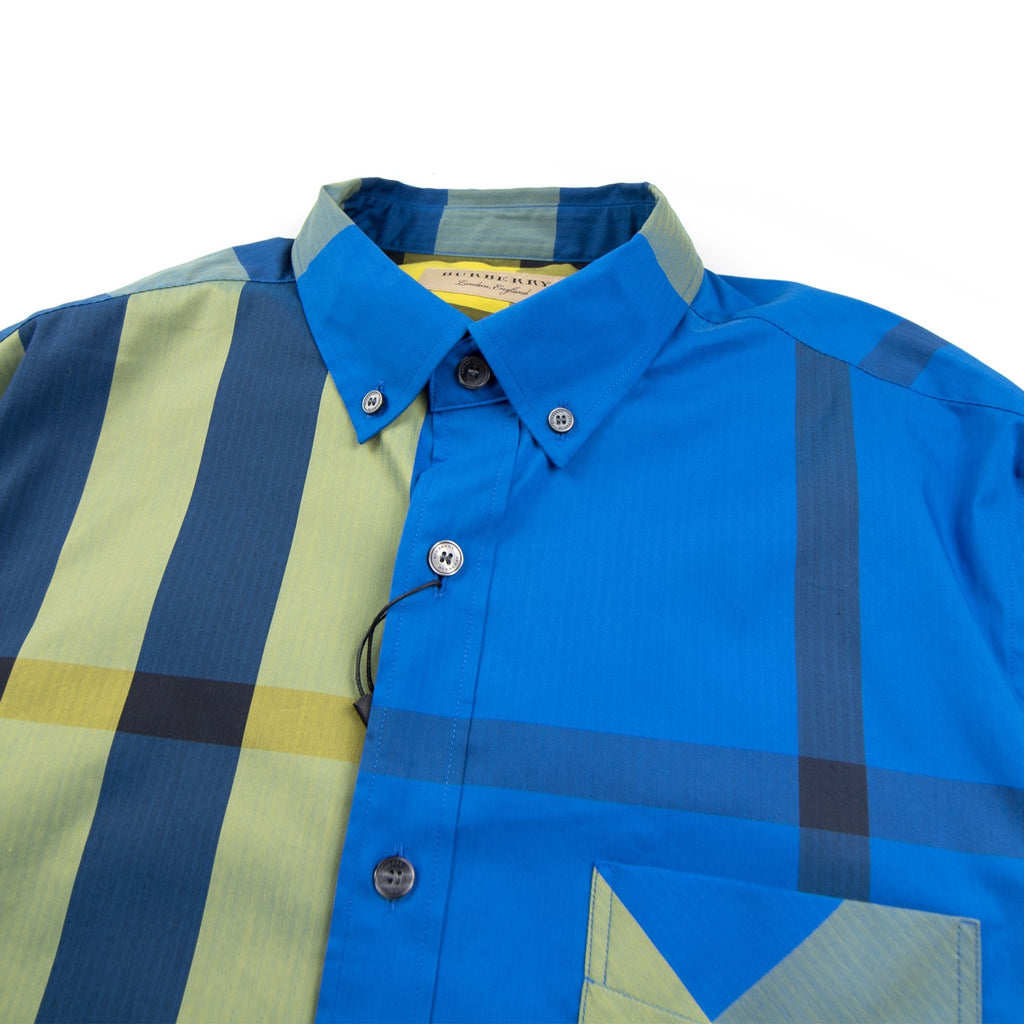 Burberry Thornaby Long Sleeve Shirt Yellow/Blue