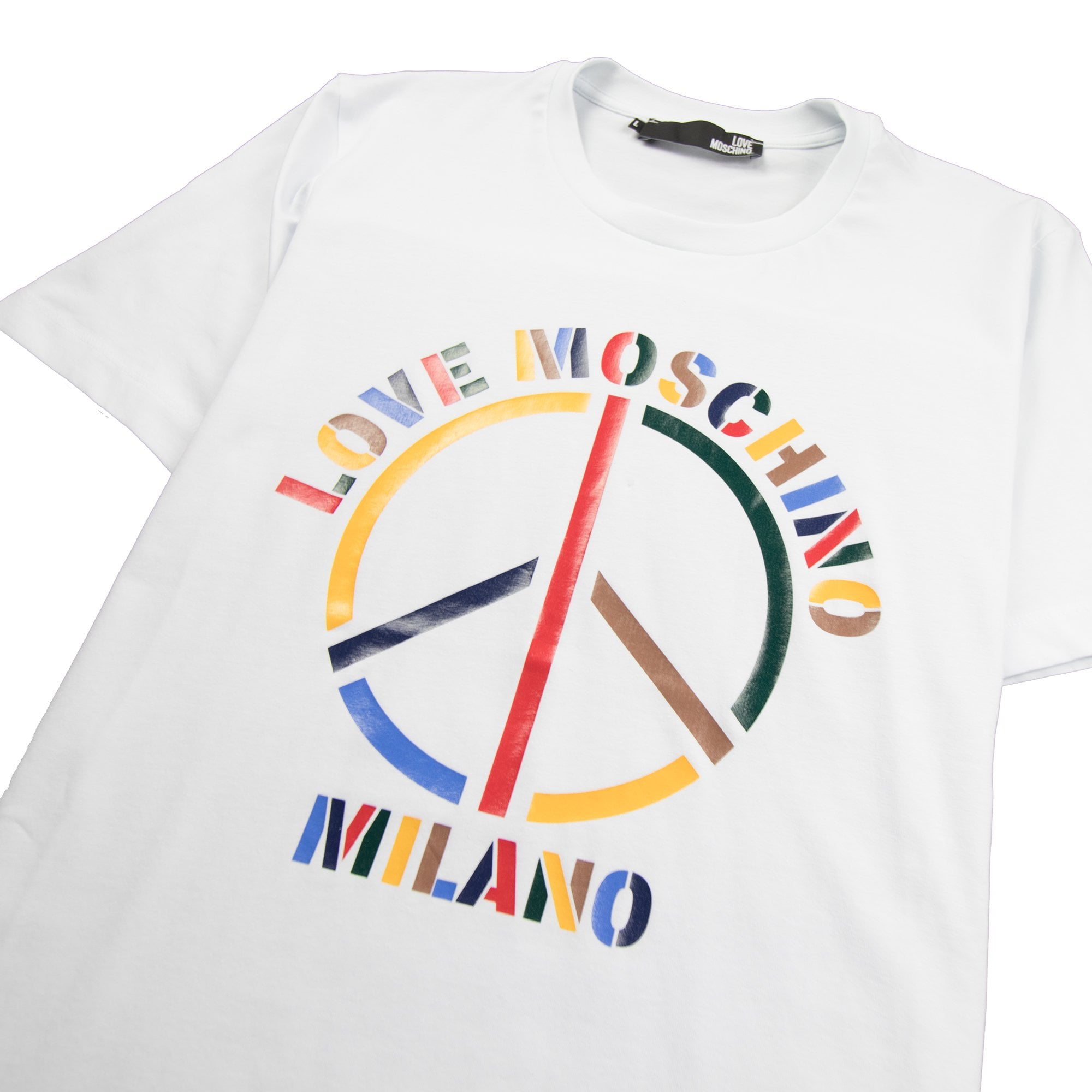 Love Moschino Peace T-Shirt White