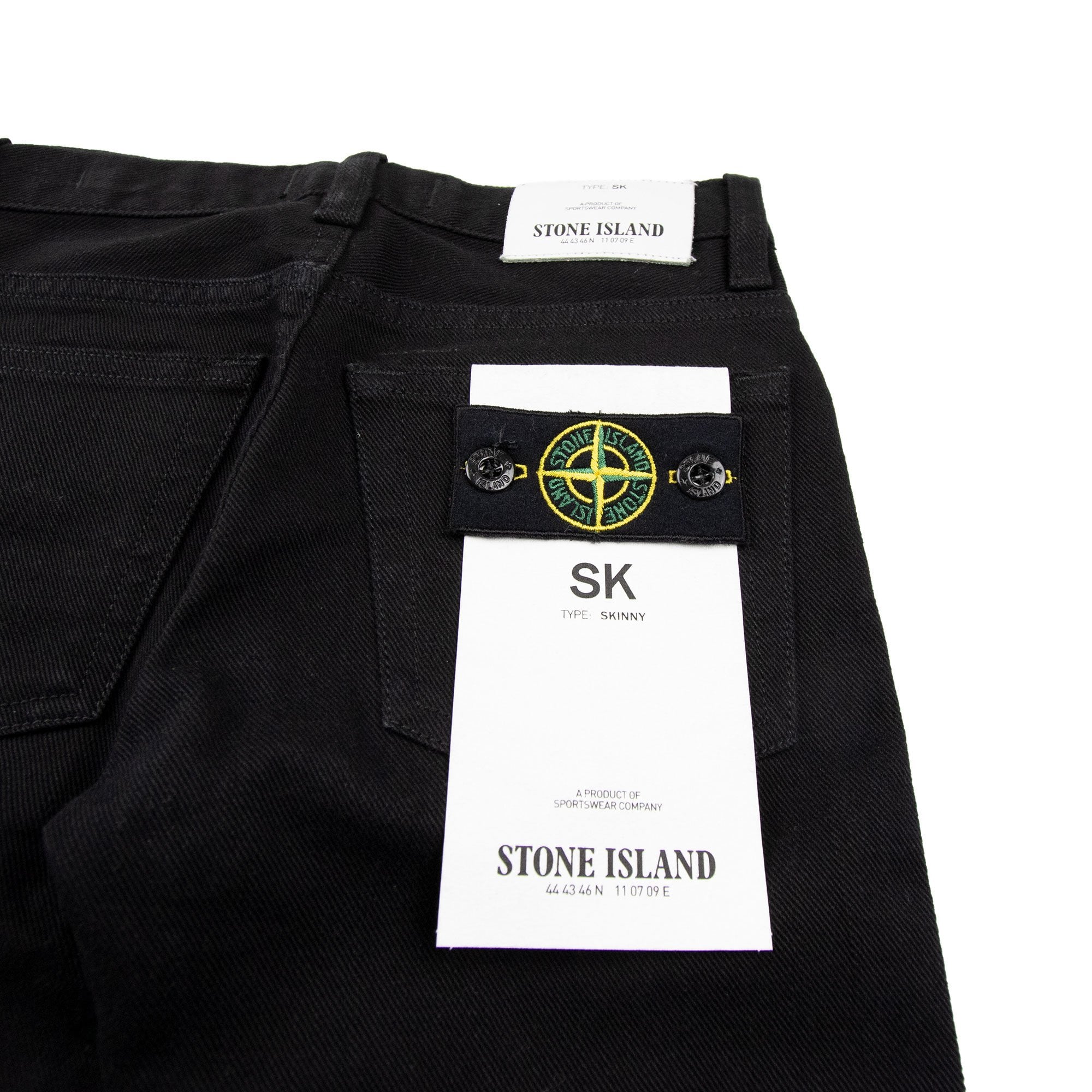 Stone Island Junior Sk Black Jean