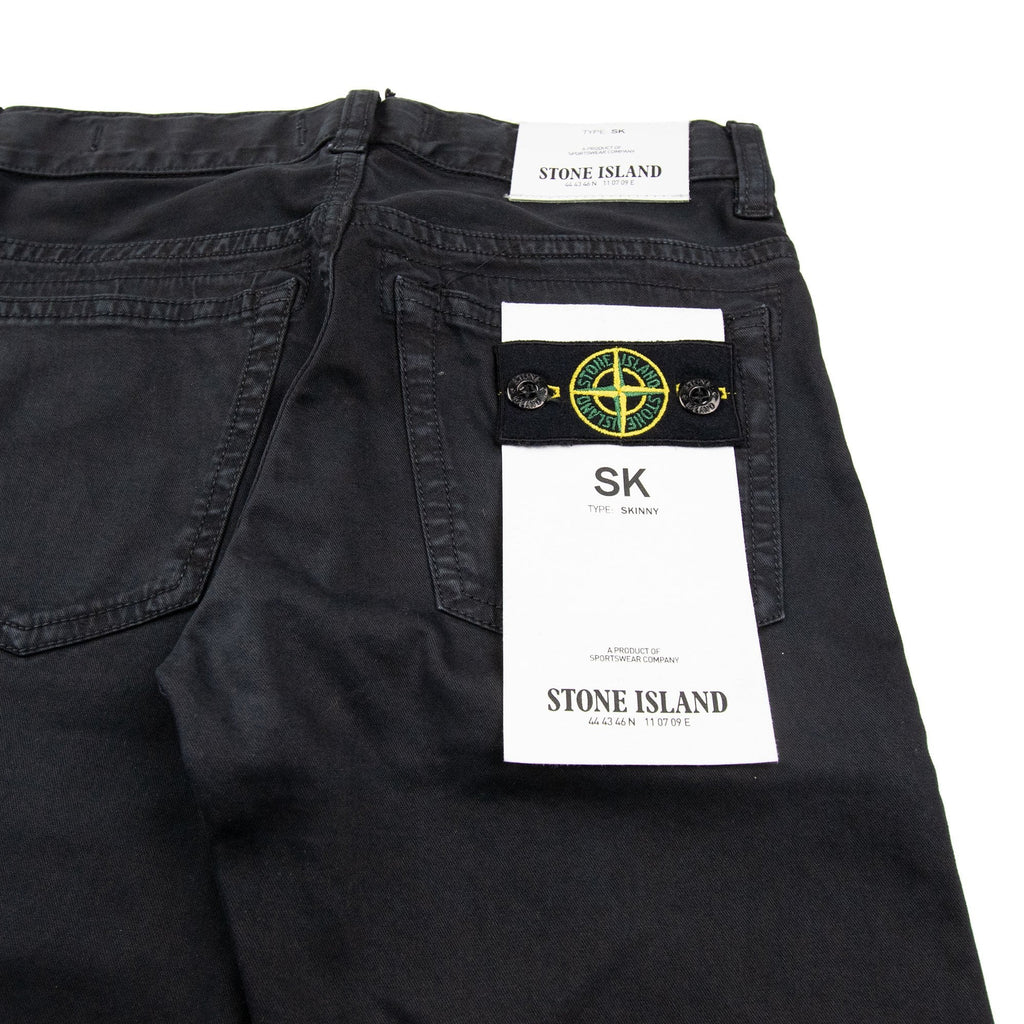 Stone Island Junior SK Chino Black