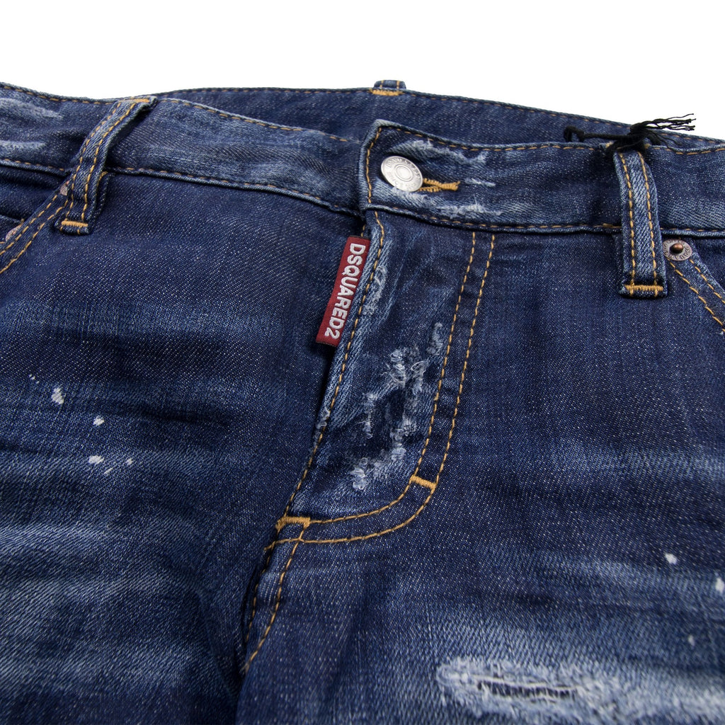 Dsquared2 Slim Fit Distressed Denim Jeans