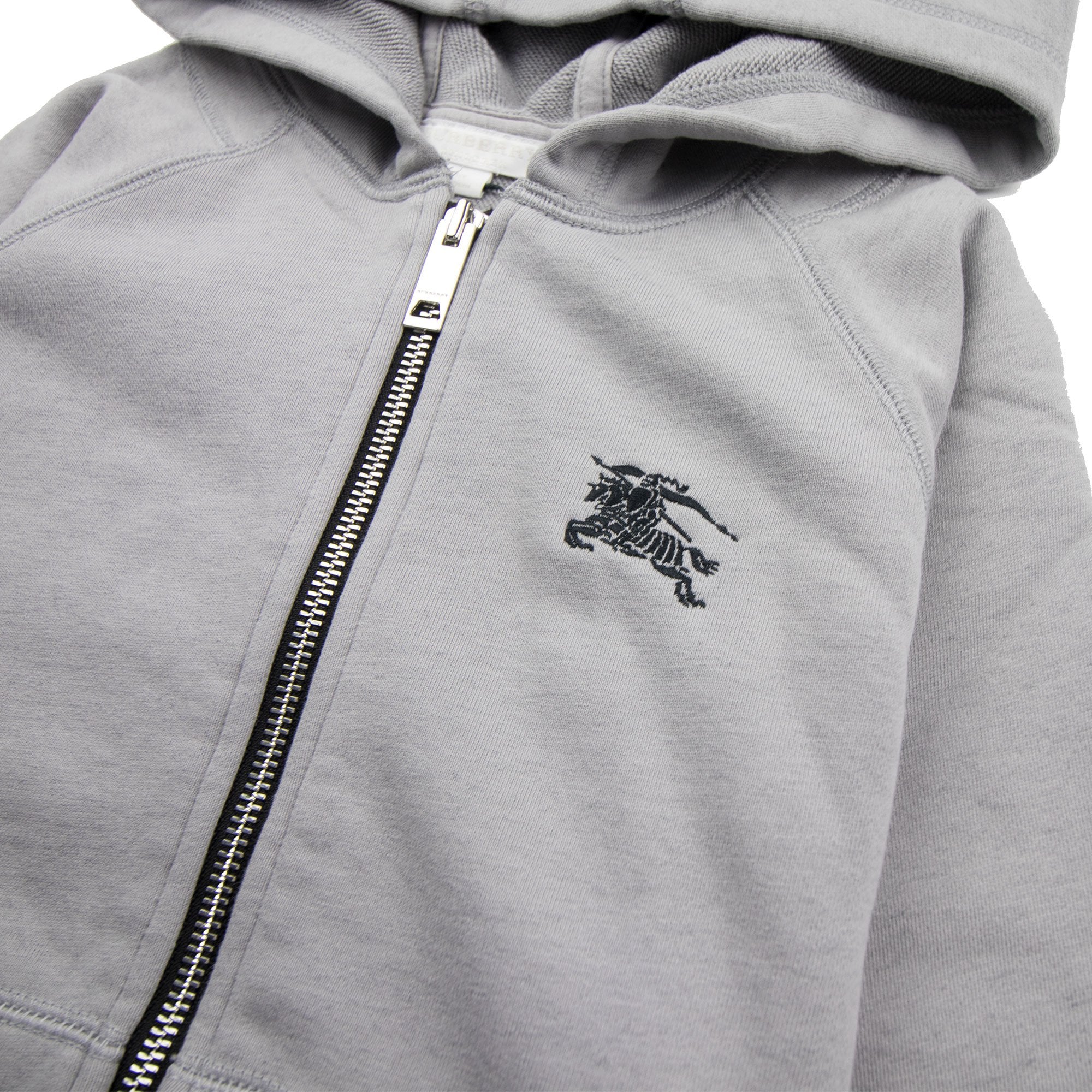 Burberry Children Gunther Zip Hoody Light Grey | ONU – Onu