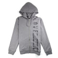 Love Moschino Side Logo Zip Up Hoody Dark Grey