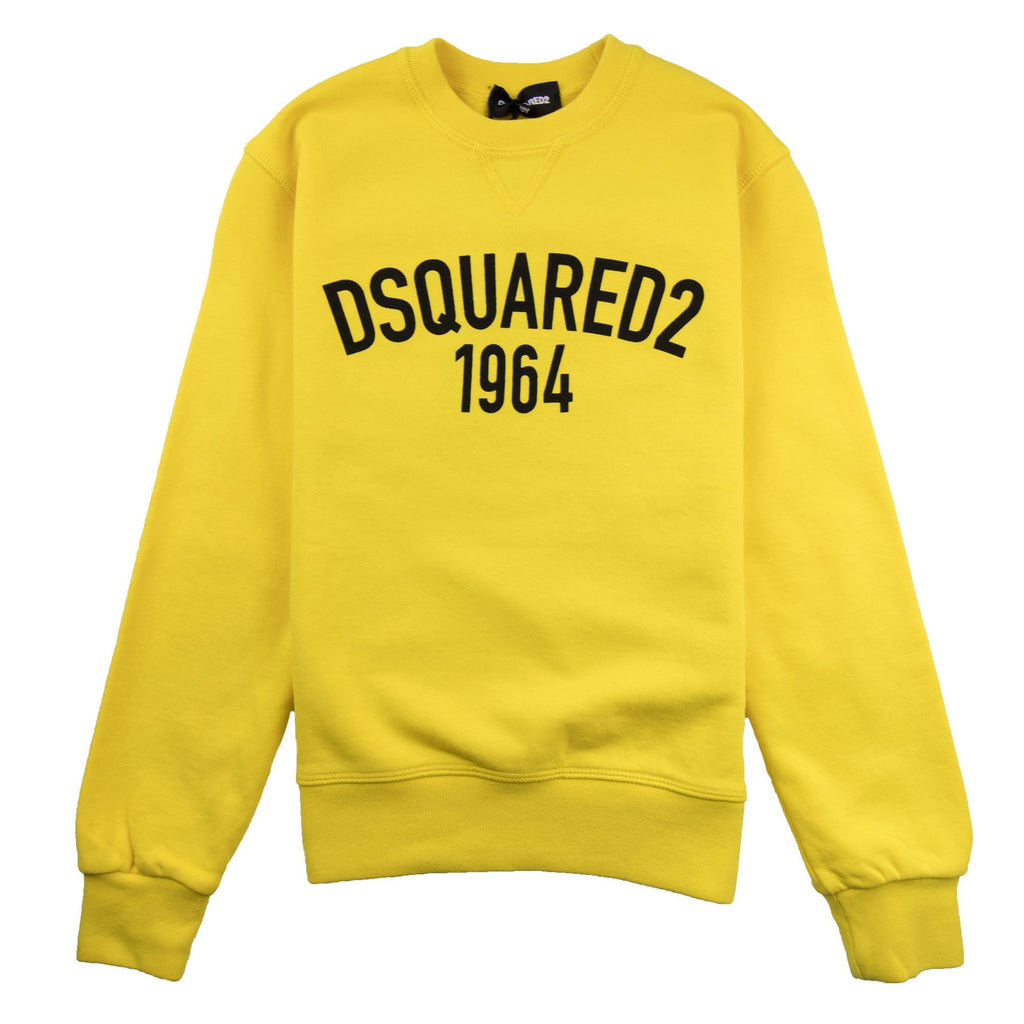 Dsquared2 Kids 1964 Logo Sweatshirt Yellow
