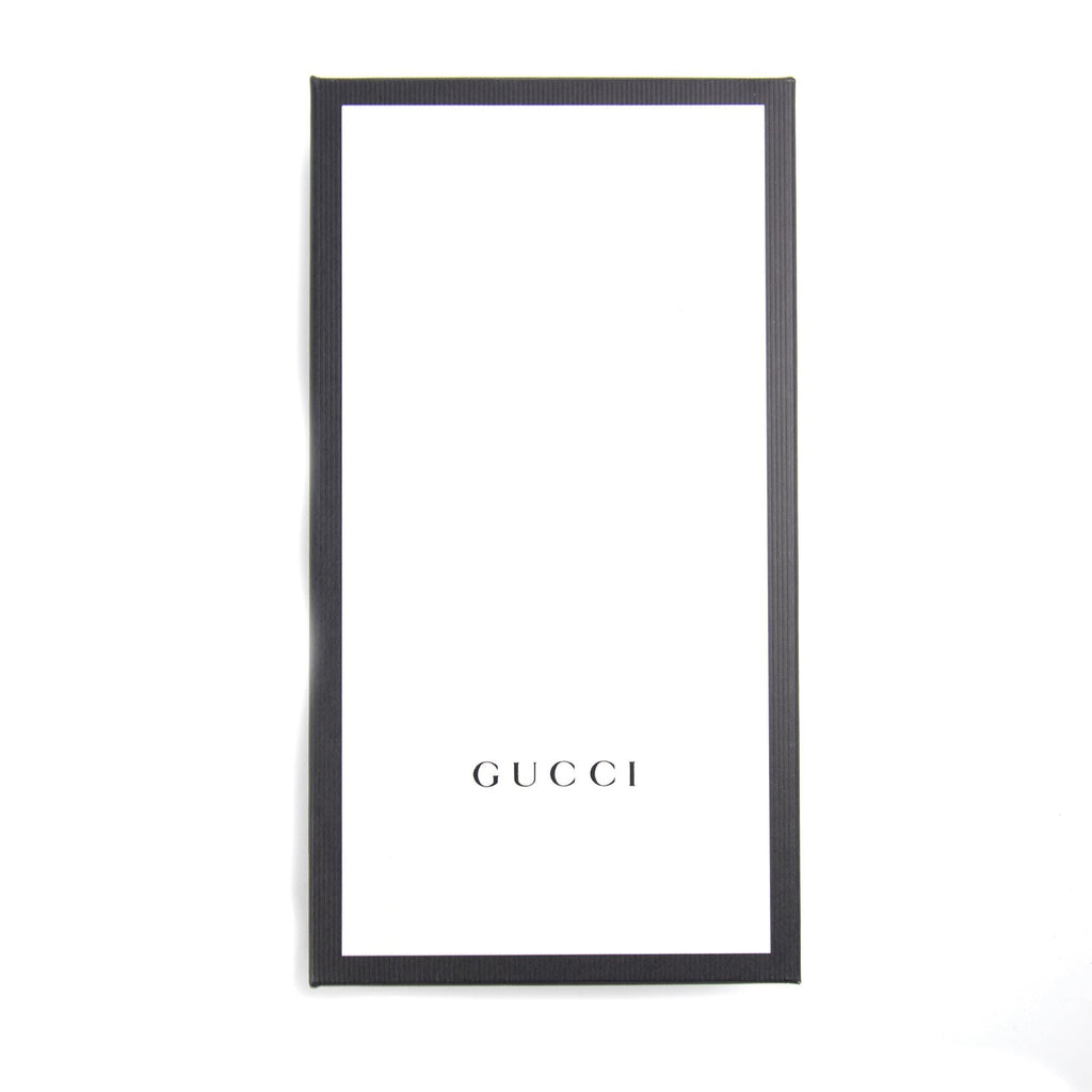 Gucci Print Zip Around Wallet Black