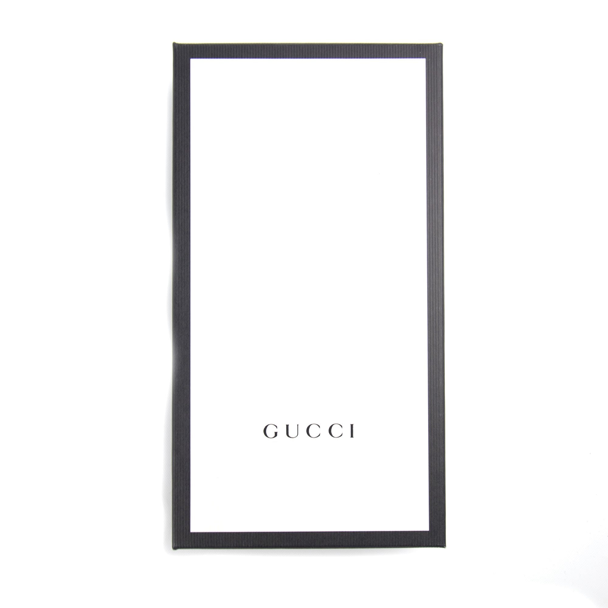Gucci Print Zip Around Wallet Black
