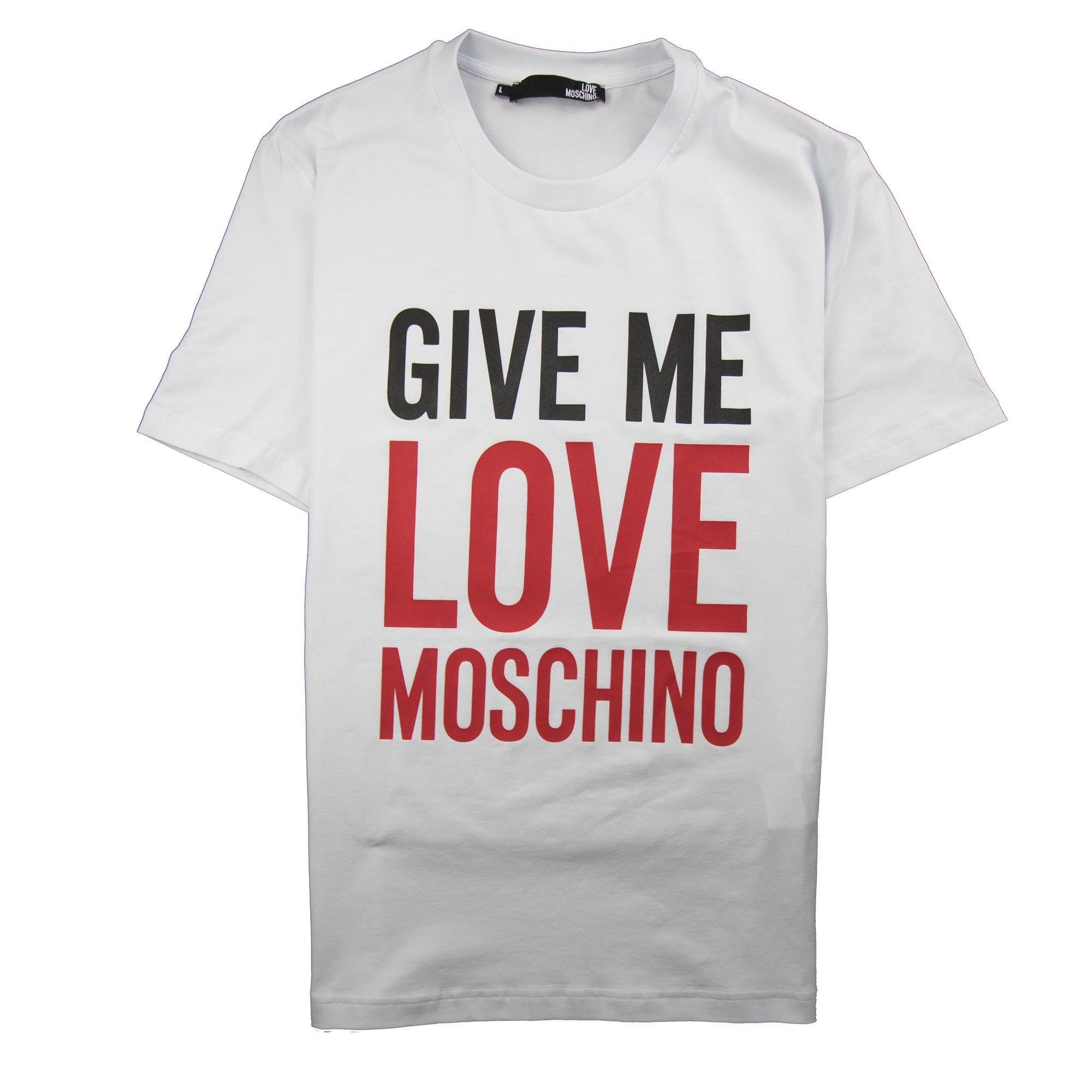 Love Moschino Give Me Love T-Shirt White