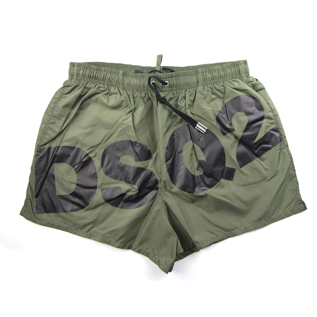Dsquared2 DSQ2 Swim Shorts Khaki/Black