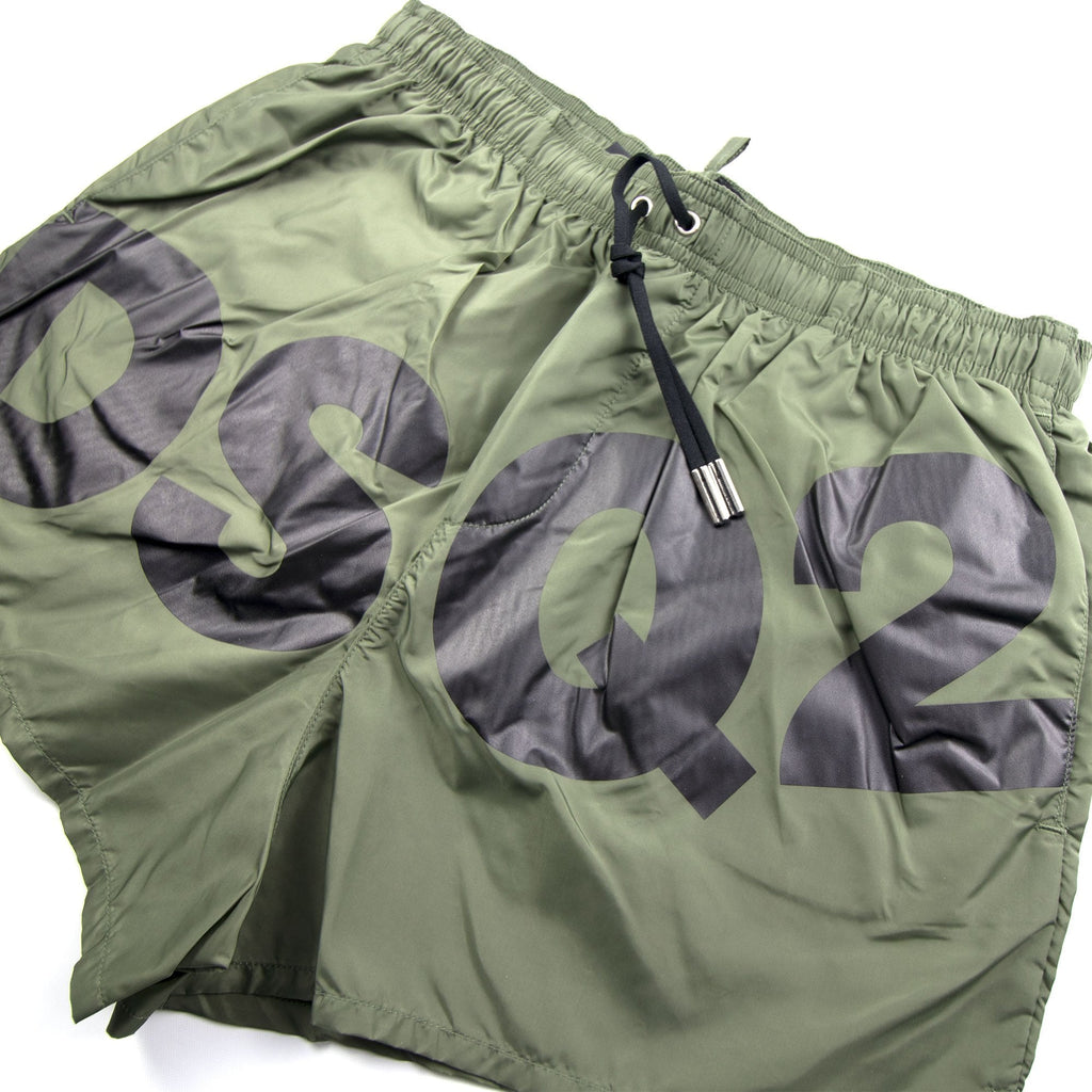 Dsquared2 DSQ2 Swim Shorts Khaki/Black