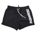 Dsquared2 Side Logo Swim Short Black/Sliver