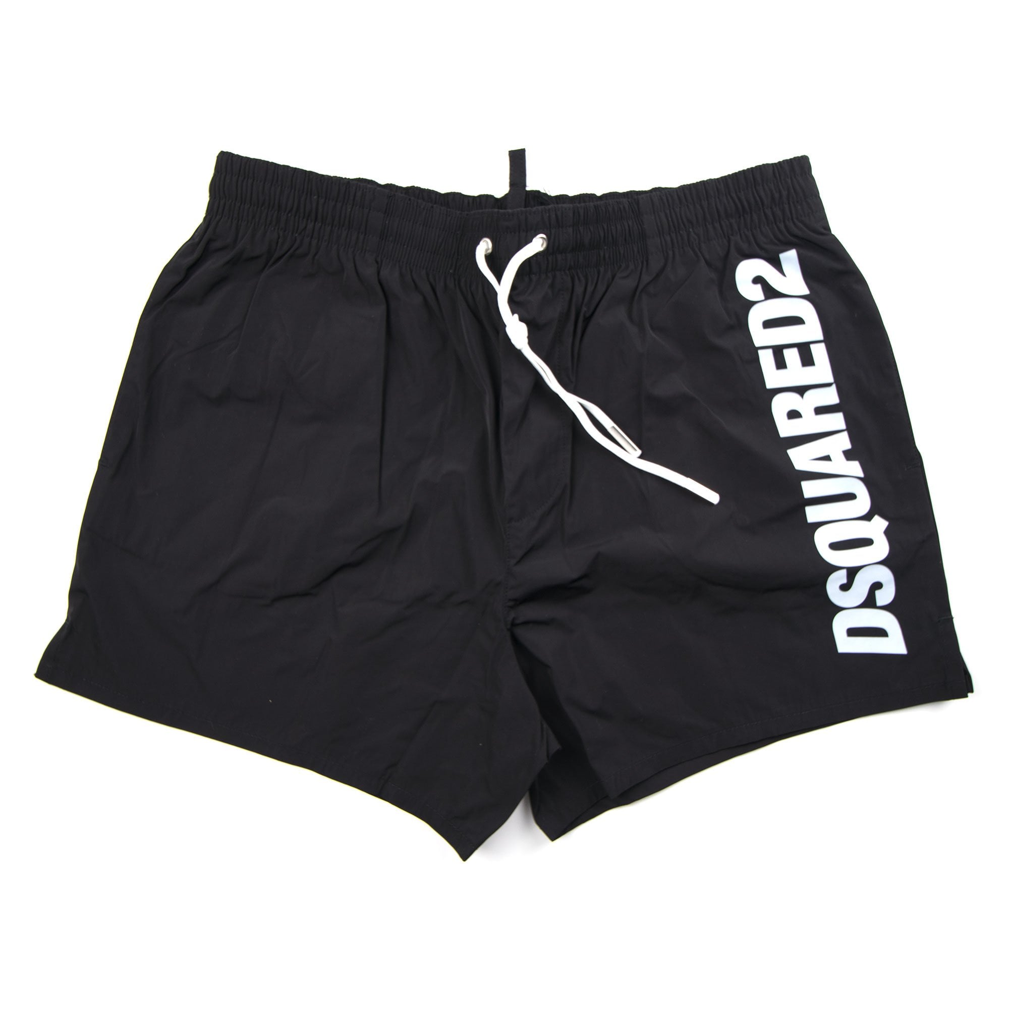Dsquared2 Side Logo Swim Short Black/Sliver