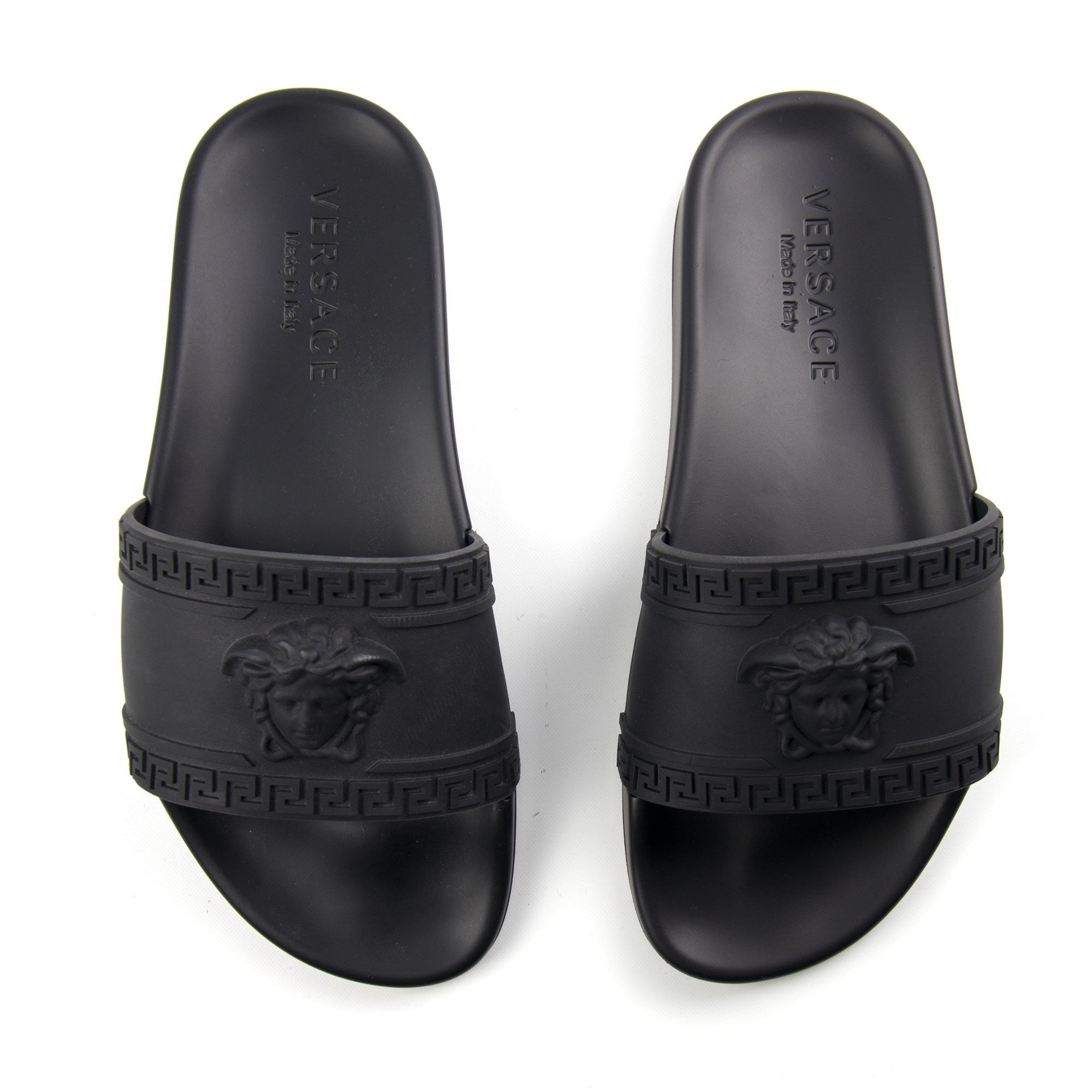 Versace Pool Sliders Black