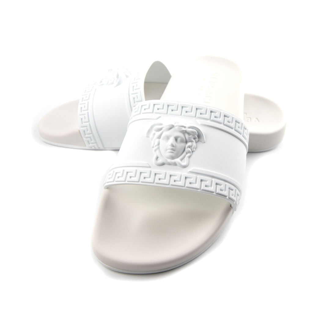 Versace Pool Sliders White