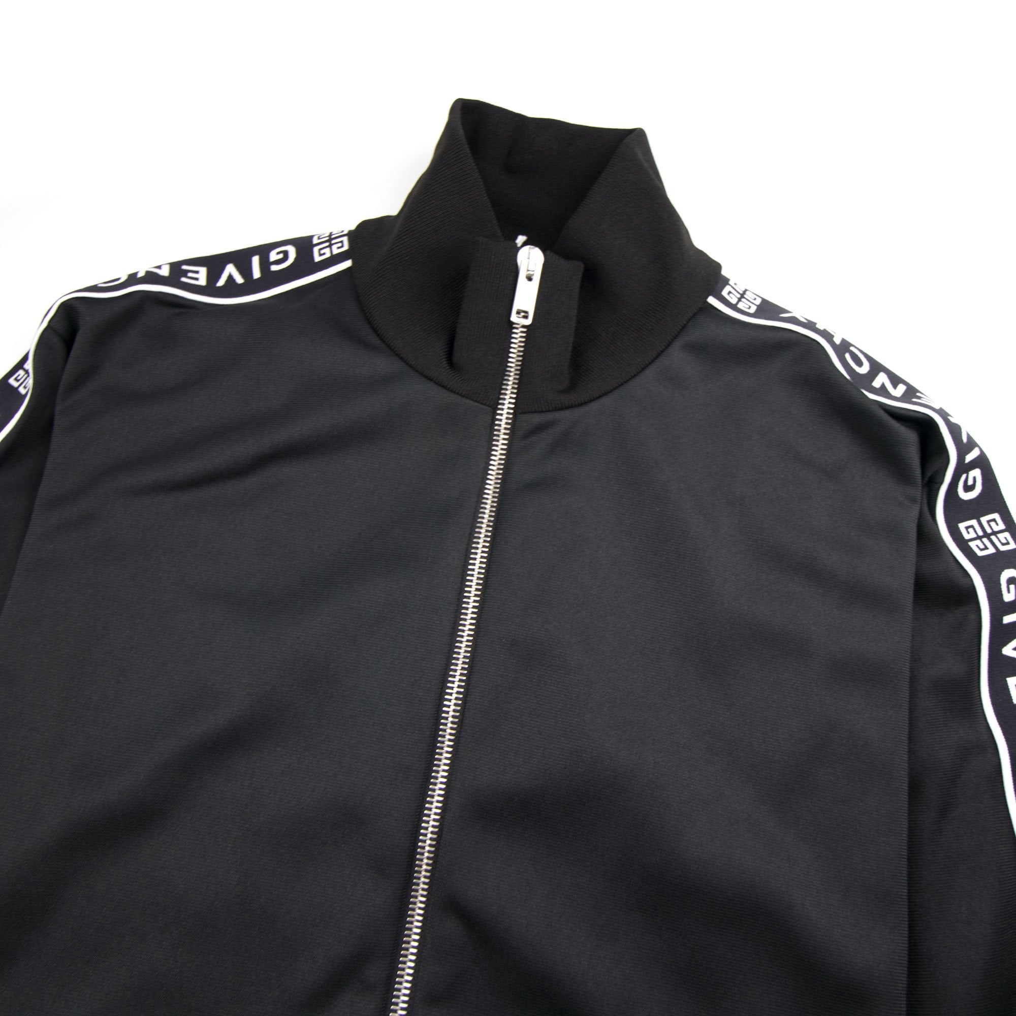 Givenchy Shoulder Tape Track Top Black | ONU – Onu