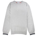 Hugo Boss Kids Knitted Boss Bold Logo Sweatshirt Light Grey