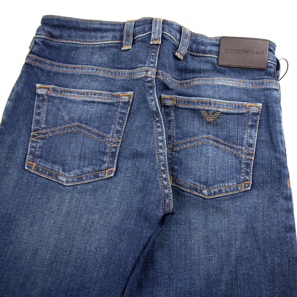 Emporio Armani Jnr Mid Wash Denim