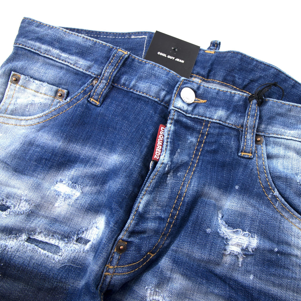 Dsquared2 Punk Revolution Cool Guy Jean Denim