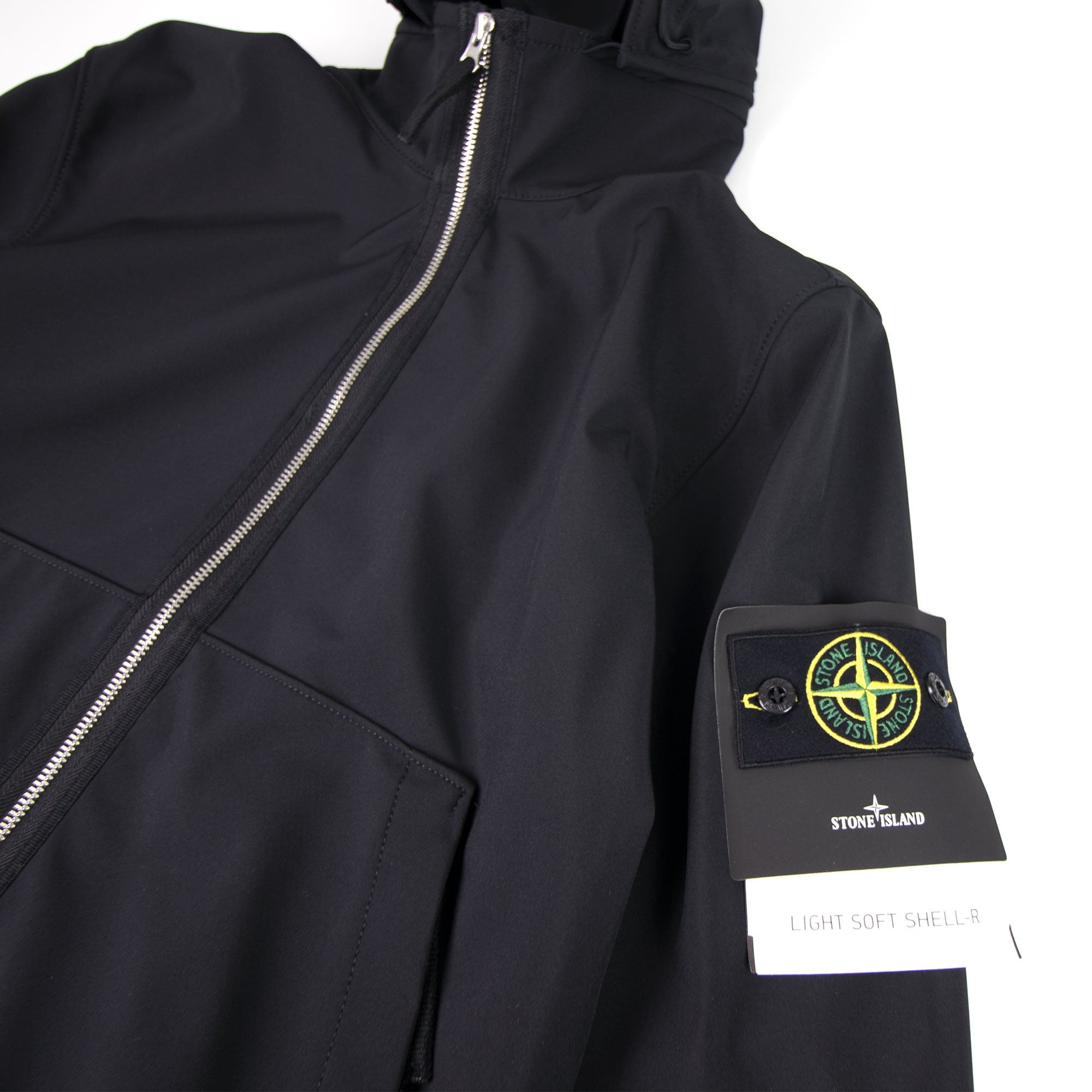 Stone Island Soft Shell-R Jacket Black