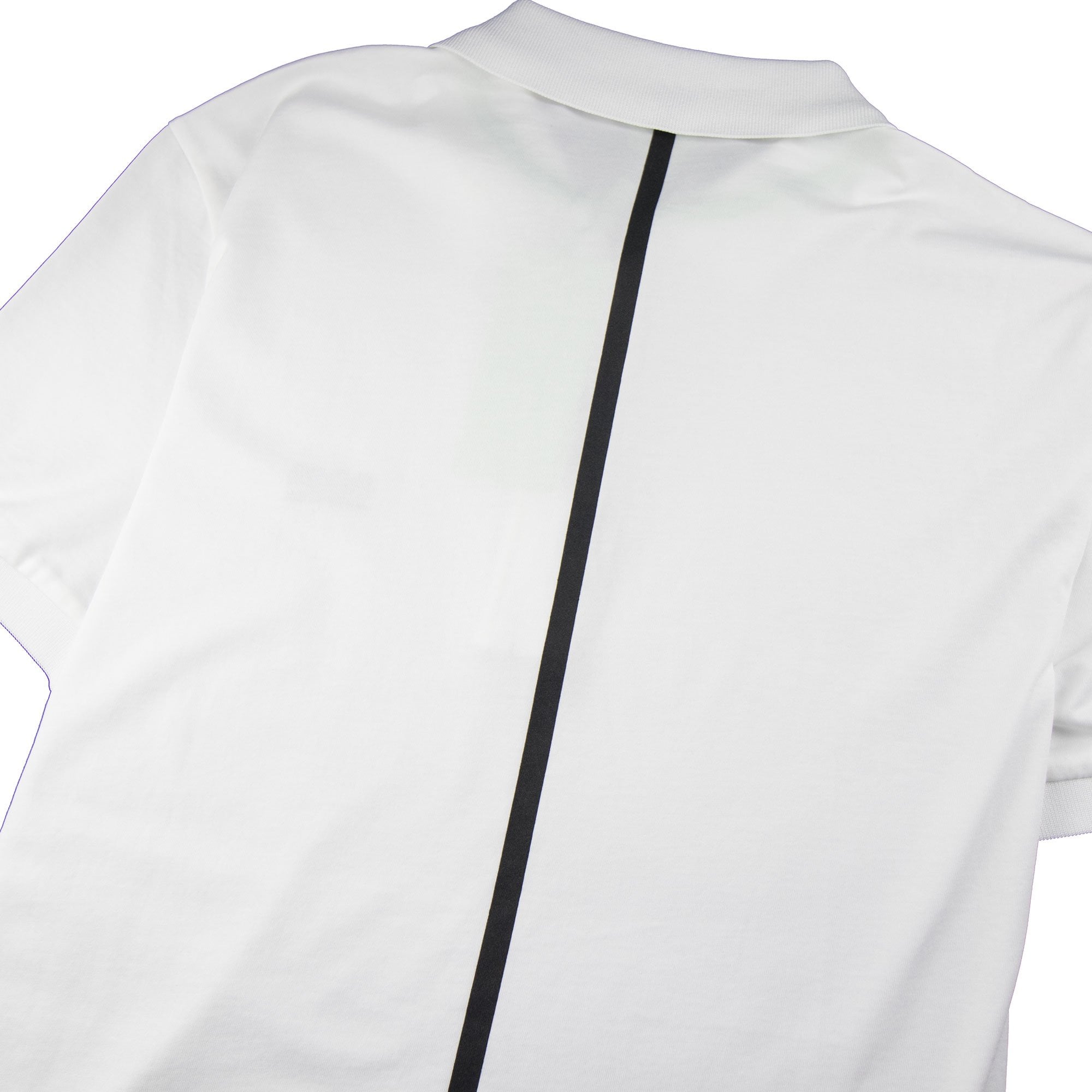 Hugo Boss Philix Zip Up Short Sleeve Polo White
