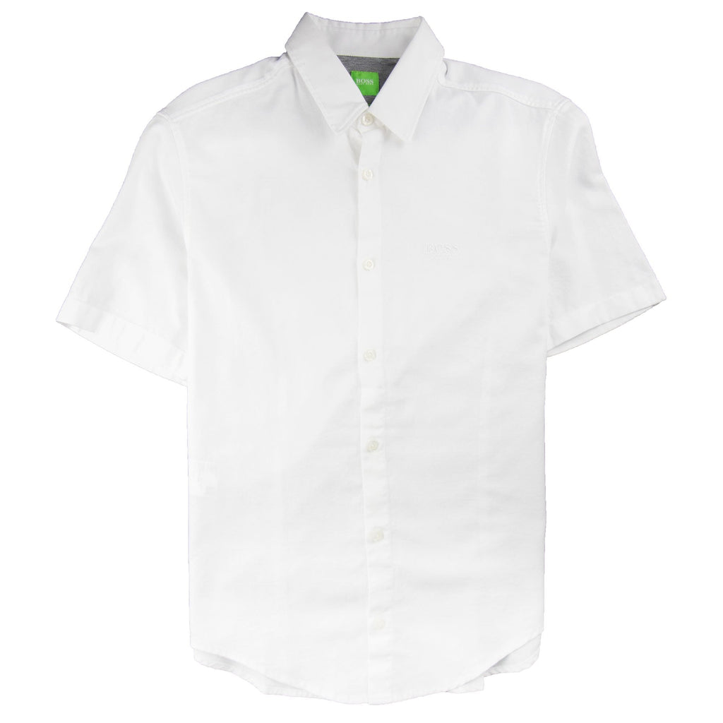 Hugo Boss C-Busterino Short Sleeve Shirt White