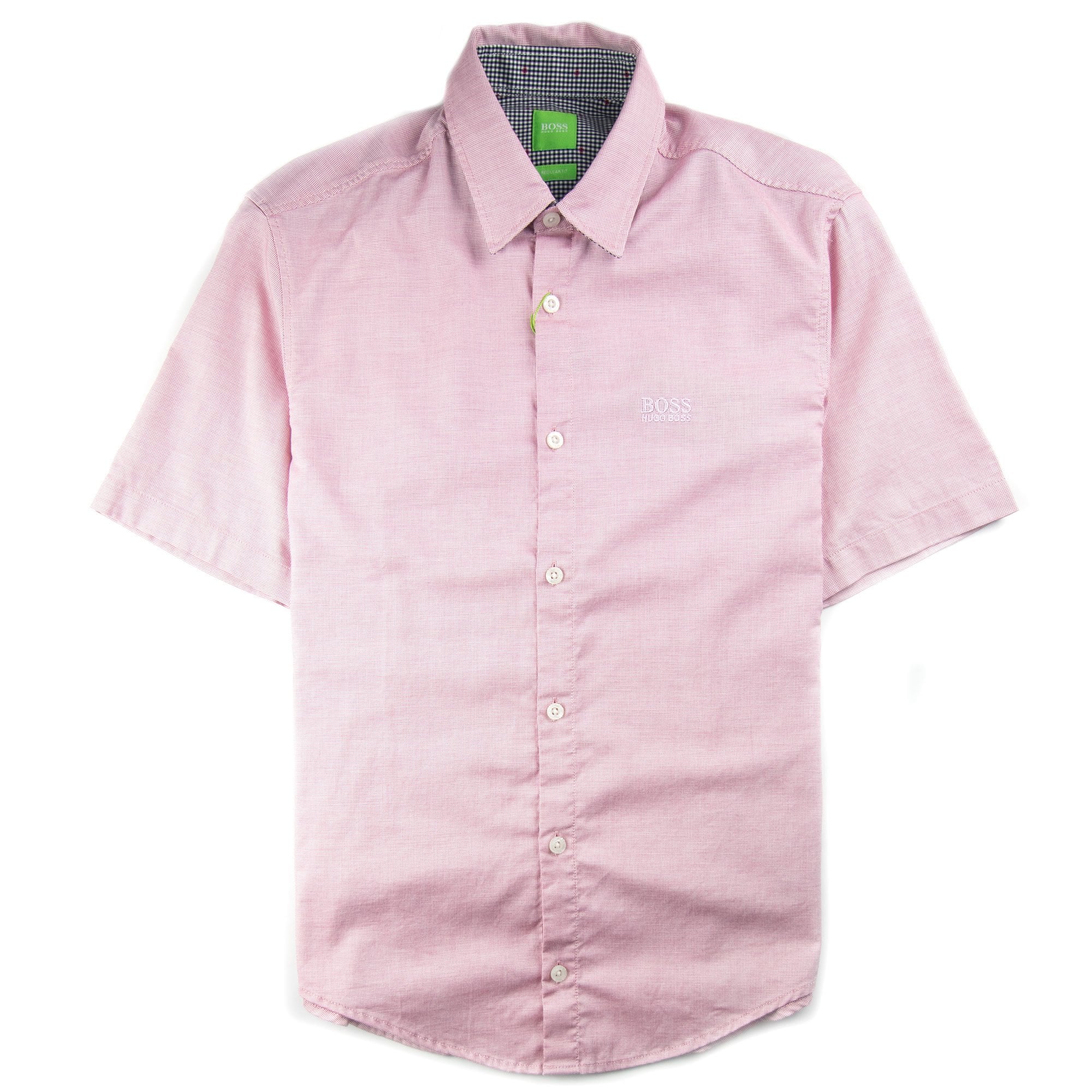 Hugo Boss C-Busterino Short Sleeve Shirt Pink