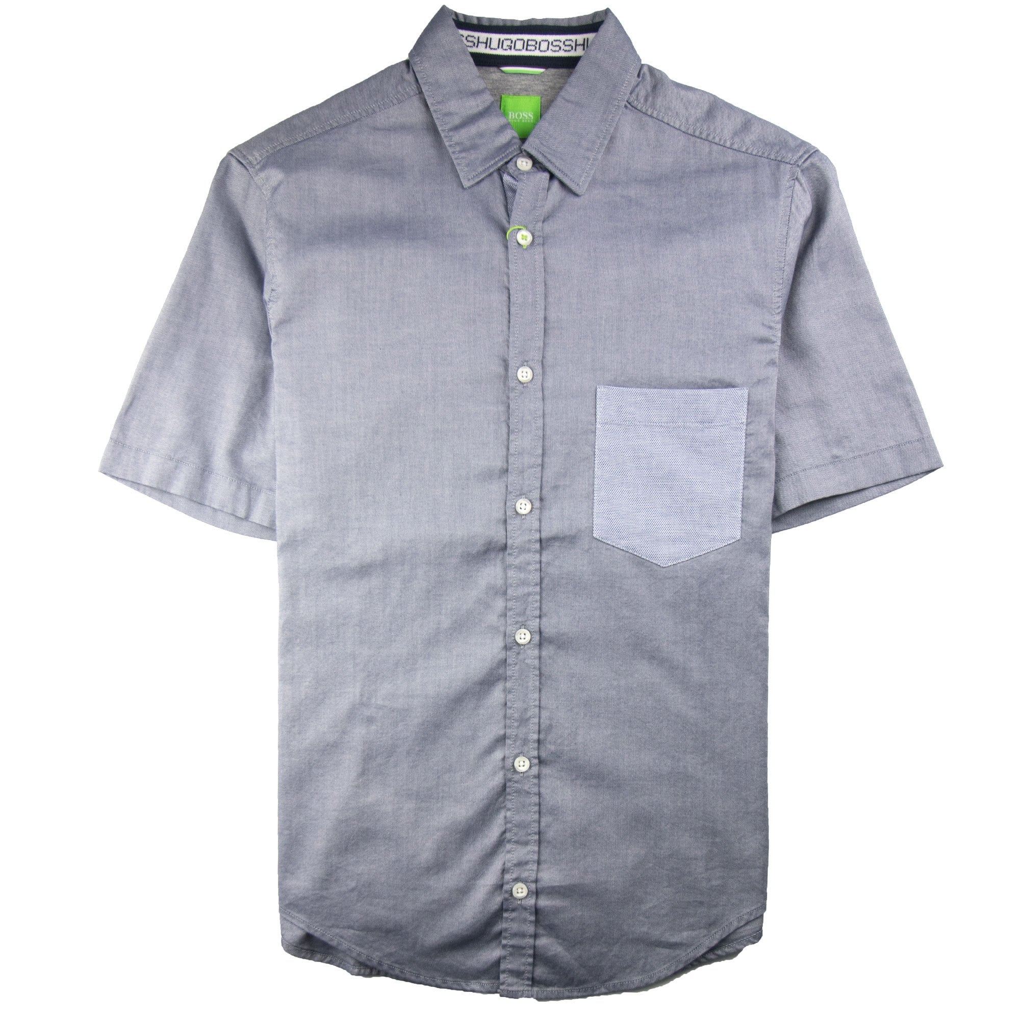 Hugo Boss Baloy Short Sleeve Shirt Dark Grey