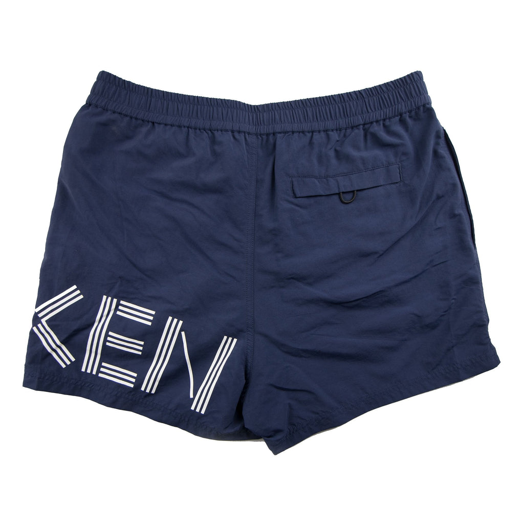 Kenzo Side Logo Swim Shorts Navy