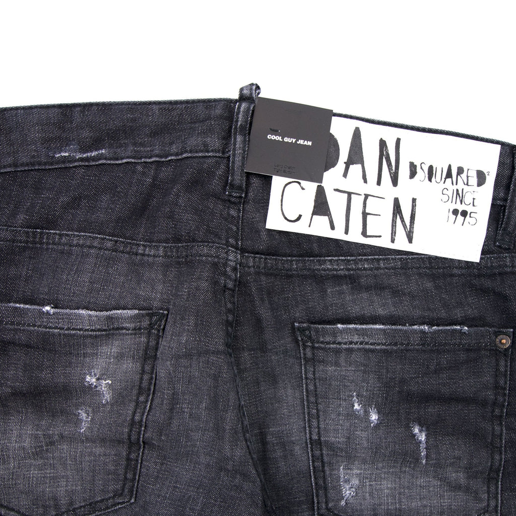 Dsquared2 Cool Guy Black Jean Zip Black