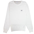 CP Company Chest Logo Sweatshirt White
